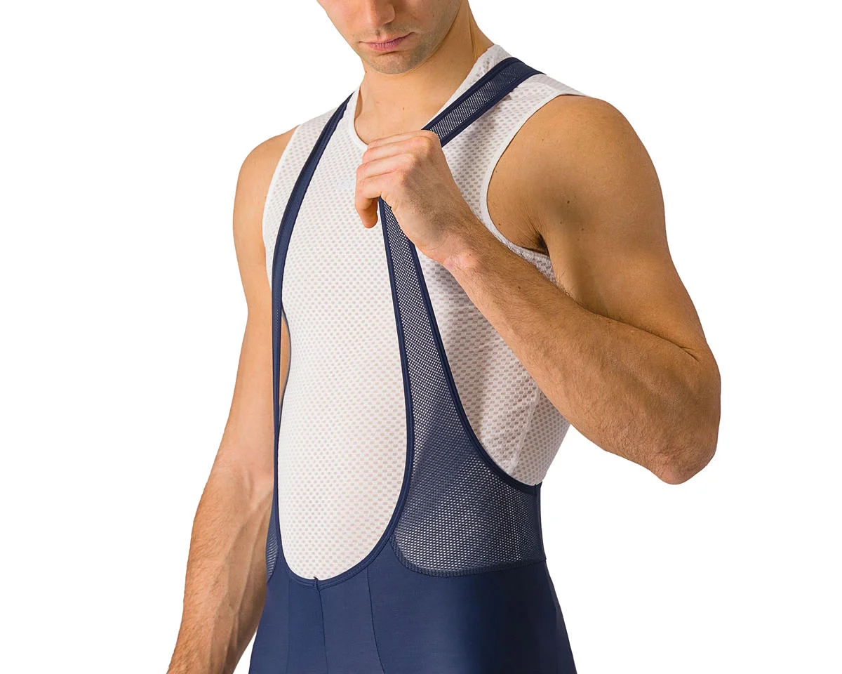 Castelli Entrata 2 Bib Shorts (Belgian Blue) (S) - view 3